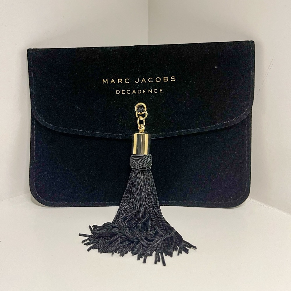 Marc Jacobs Decadence Makeup Pouch/ Clutch - Black